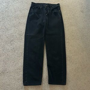 black american eagle jeans